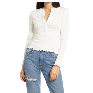 Reformation Nisa Organic Cotton Top